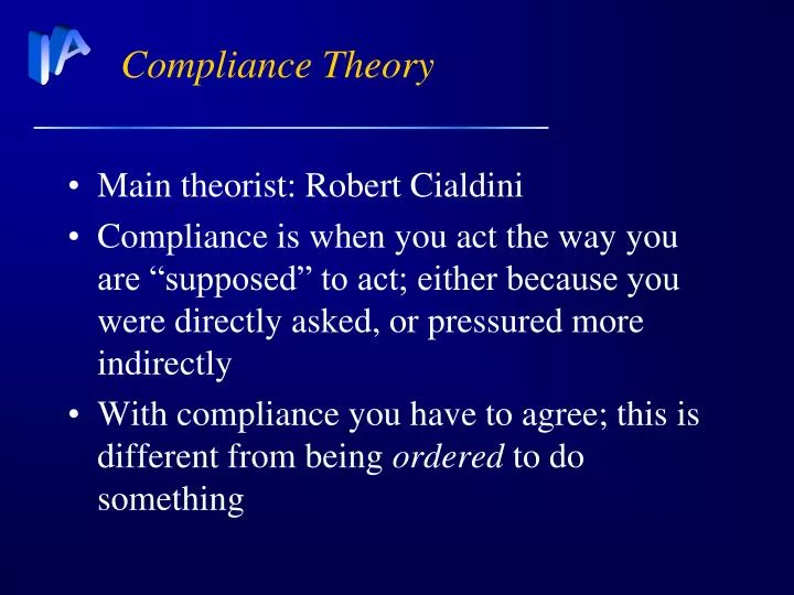 compliance theory