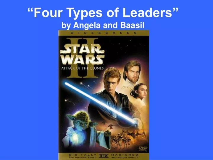 four types of leaders by angela and baasil