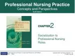 Socialization to Professional Nursing Roles