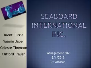 SEaBoard International Inc.