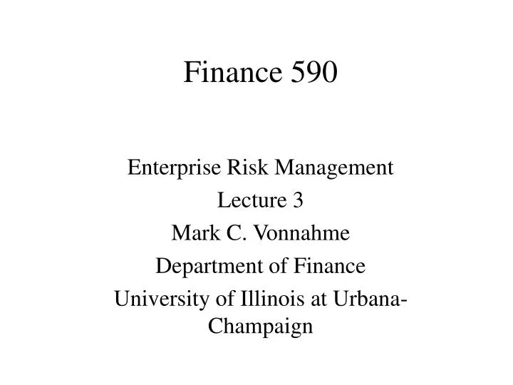 finance 590