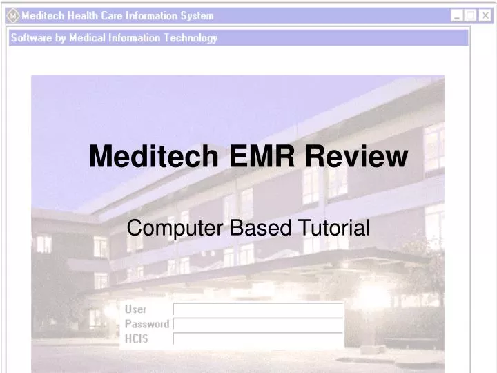 meditech emr review