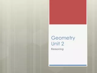 Geometry Unit 2