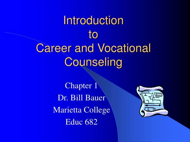 introduction to career and vocational counseling