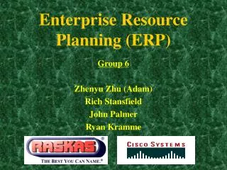 Enterprise Resource Planning (ERP)