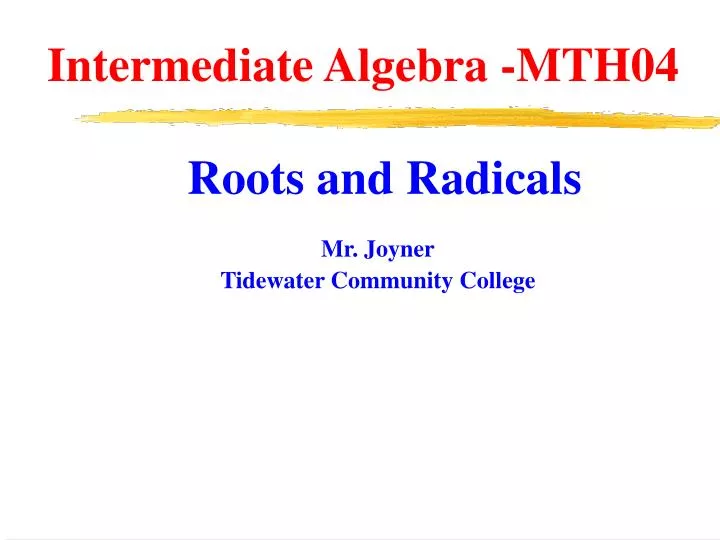 intermediate algebra mth04