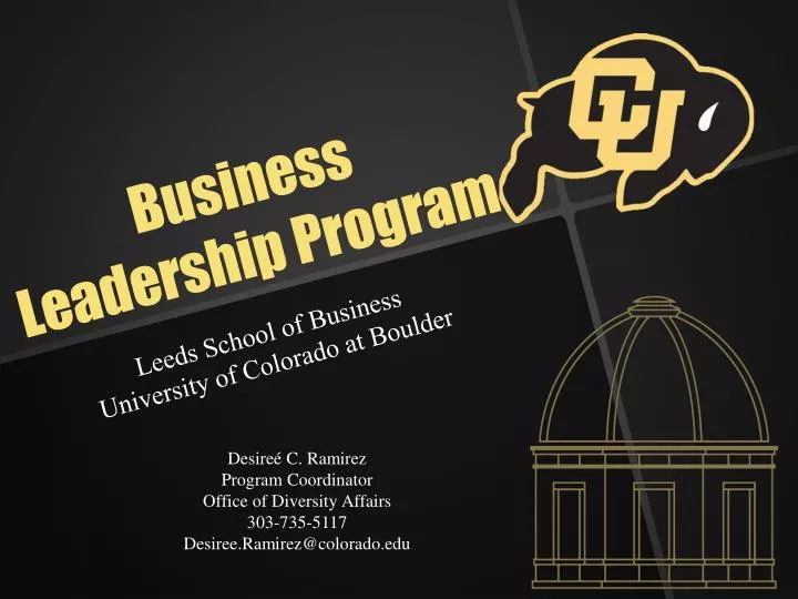 business leadership program