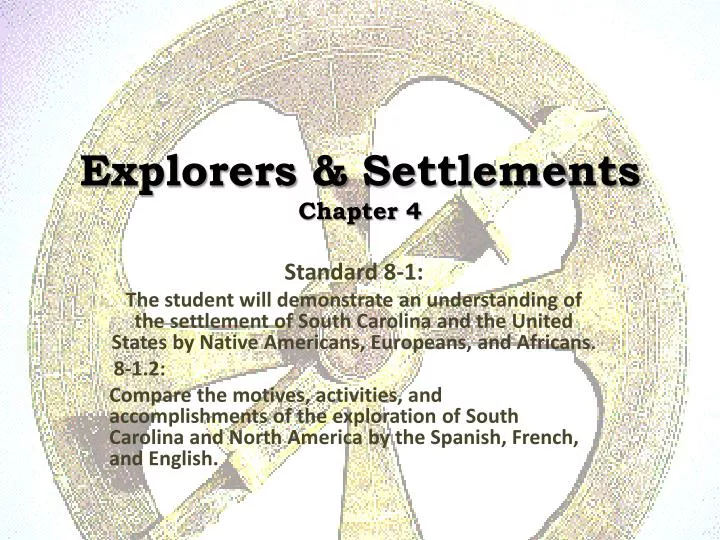 explorers settlements chapter 4