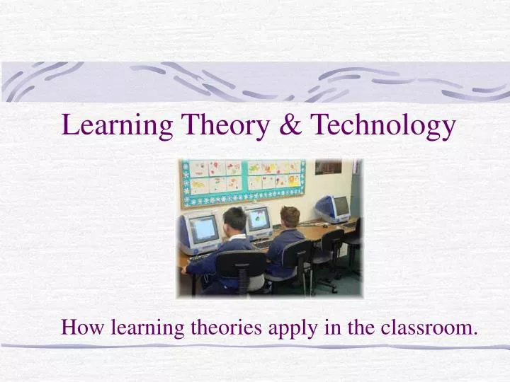 learning theory technology