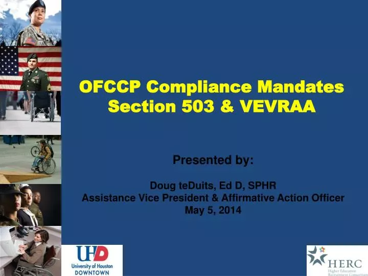 ofccp compliance mandates section 503 vevraa