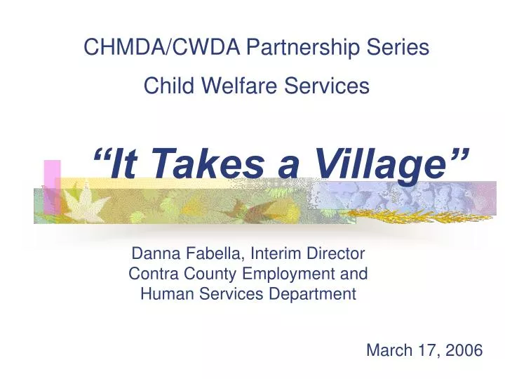 chmda cwda partnership series child welfare services