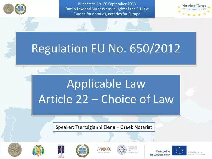 regulation eu no 650 2012