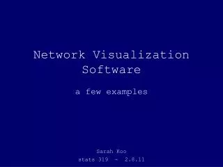 Network Visualization Software