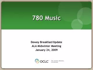 780 Music