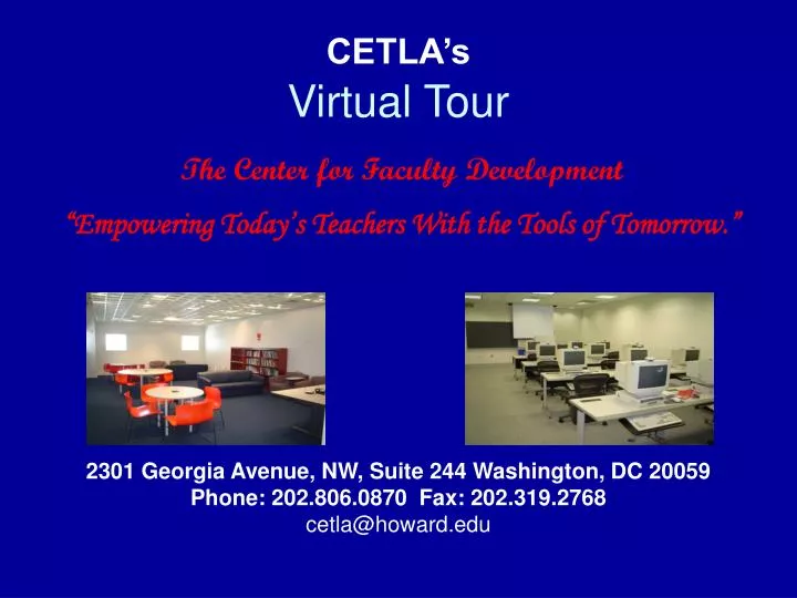 cetla s virtual tour