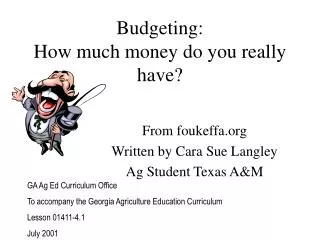 Budgeting: How much money do you really have?