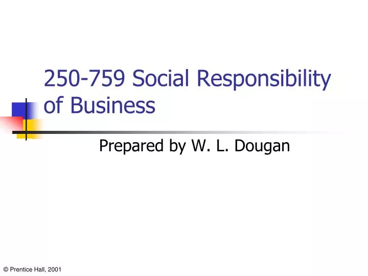 250 759 social responsibility of business
