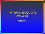 PPT - Arterial Blood Gas Analysis PowerPoint Presentation, free ...