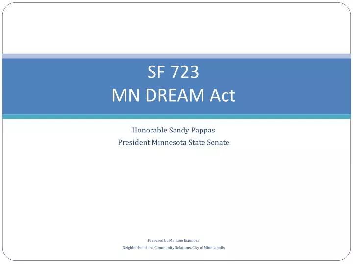 s f 723 mn dream act