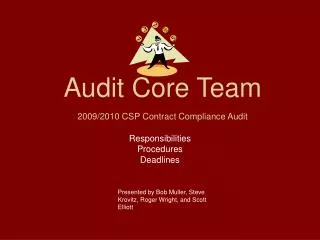 Audit Core Team