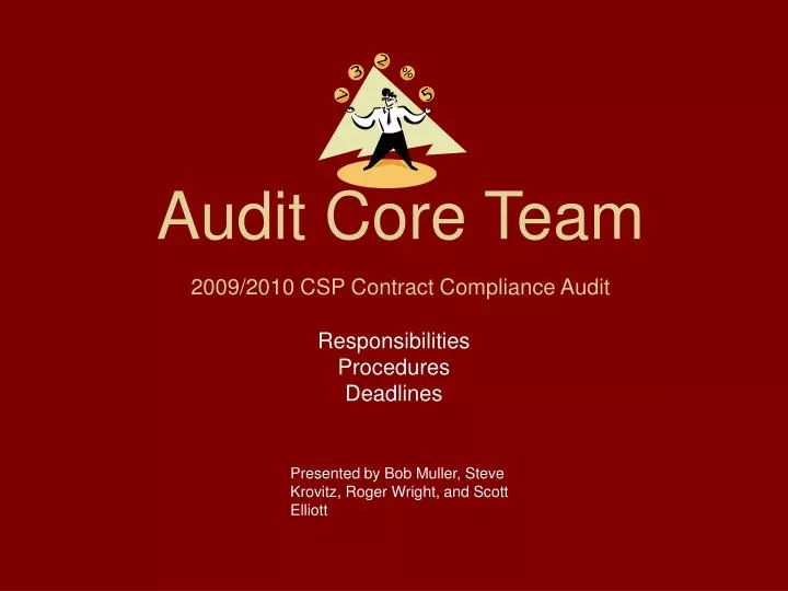 audit core team