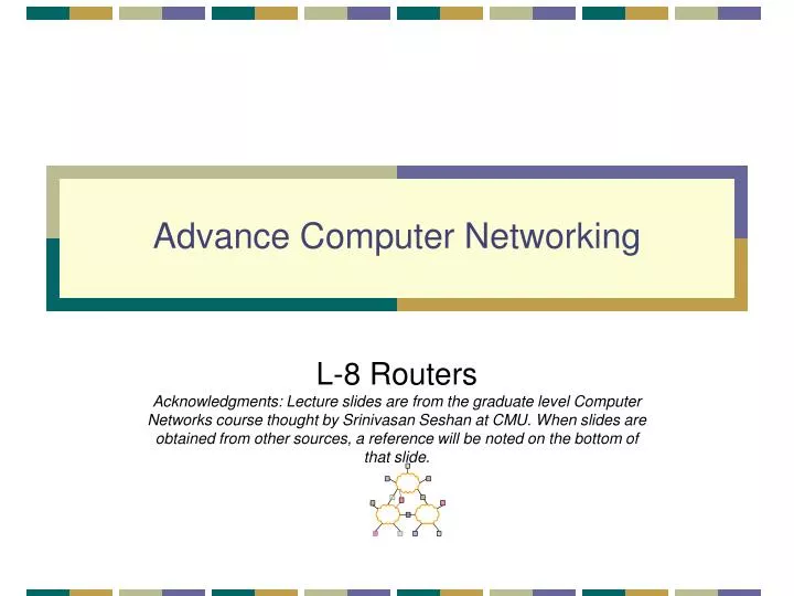advance computer networking