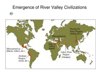 Emergence of River Valley Civilizations