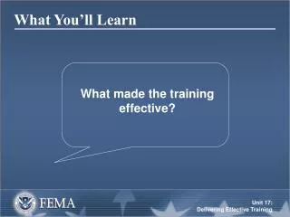 what you ll learn