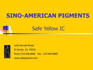 Safe Yellow IC