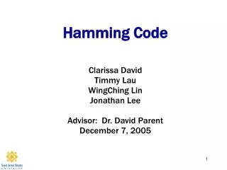 Hamming Code