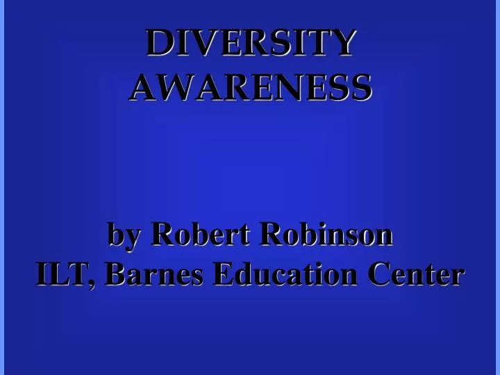 diversity awareness