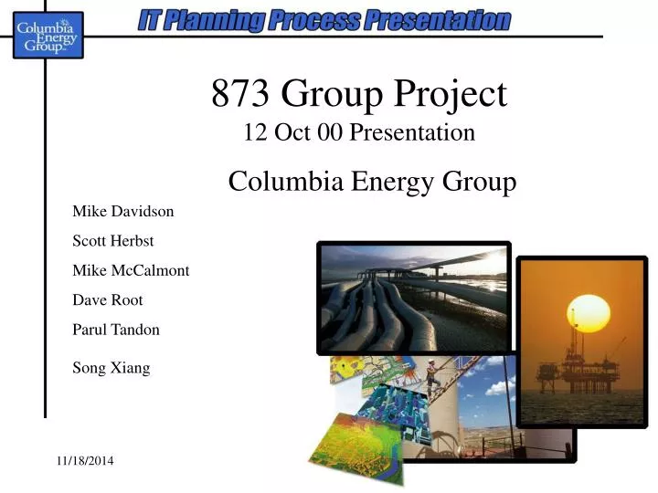 873 group project 12 oct 00 presentation