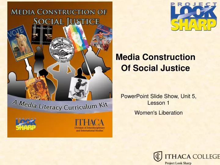 media construction of social justice