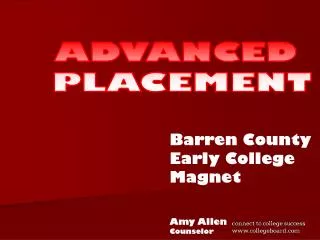 ADVANCED PLACEMENT