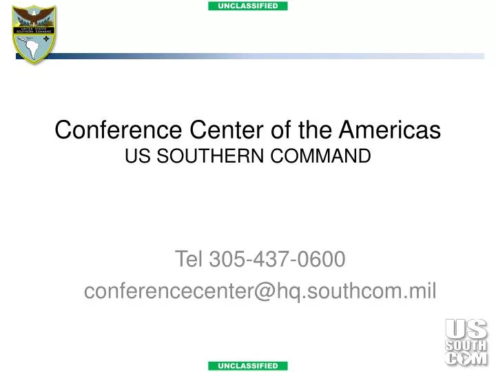 conference center of the americas us southern command