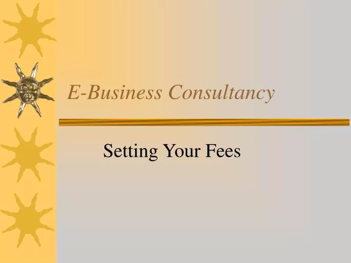 e business consultancy