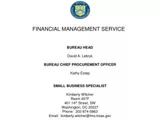 FINANCIAL MANAGEMENT SERVICE