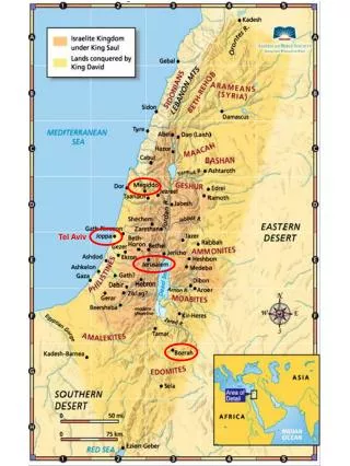 ABS: United Israelite Kingdom in the Times of Saul, David, and Solomon 1000 BC to 924 BC