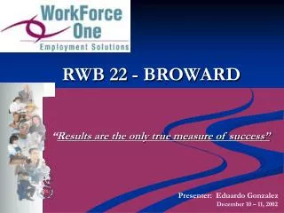 RWB 22 - BROWARD