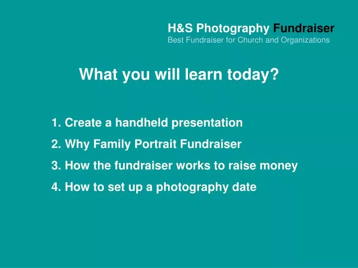 h s photography fundraiser best fundraiser for church and organizations