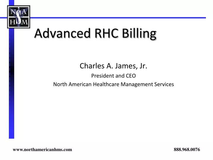 advanced rhc billing