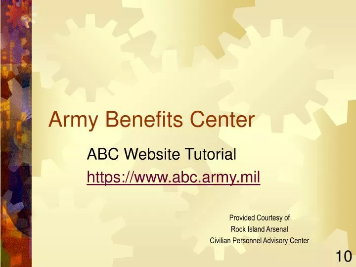 army benefits center