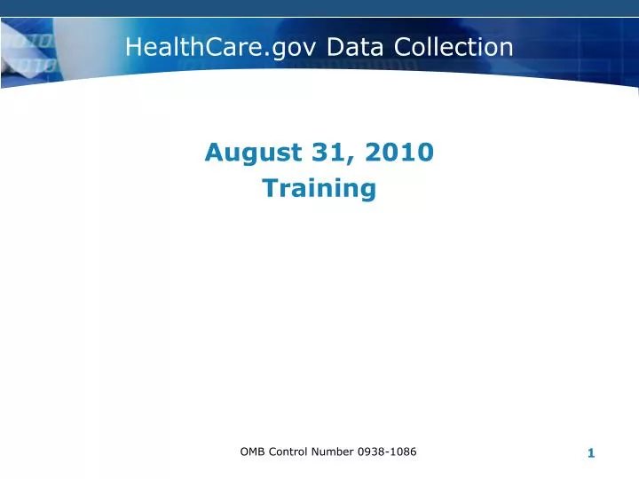 healthcare gov data collection
