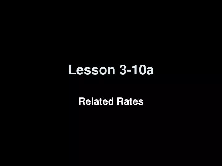 lesson 3 10a