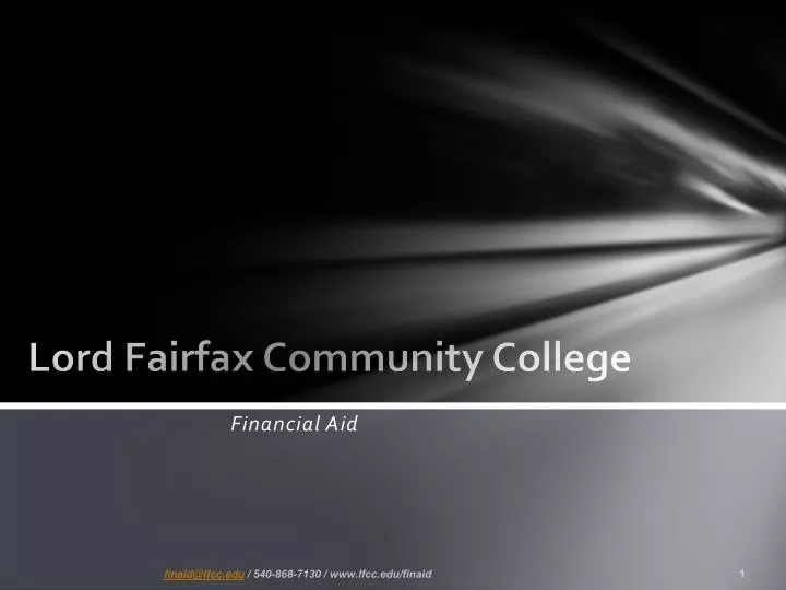 lord fairfax community college