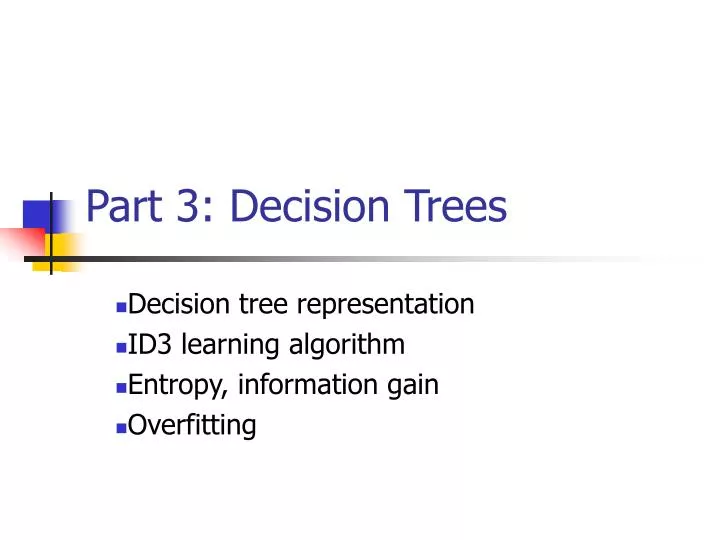 part 3 decision trees