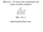 Whole Number Identification Practice Set - slide 1
