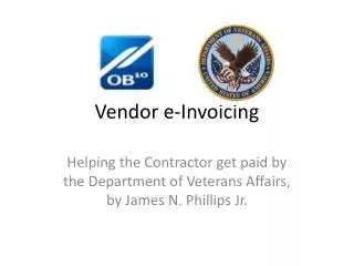 Vendor e-Invoicing