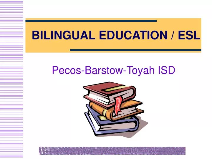 bilingual education esl