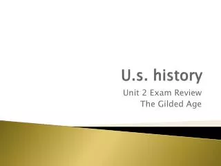 U.s. history